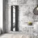 Marseille Anthracite Double Vertical Mirror Radiator 1800x500mm