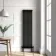 Athens Matt Black Triple Column Vertical Traditional Radiator 1800x470mm