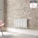 Faro White Single Flat Panel Horizontal Radiator 450x770mm