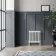 Athens White Triple Column Horizontal Traditional Radiator 600x605mm