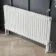 Athens White Triple Column Horizontal Traditional Radiator 600x1190mm