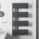 Seville Anthracite Designer Flat Panel Heated Towel Rail 1200x600mm