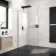 Copenhagen Easy Clean 8mm Wet Room Shower Glass Panel 1100mm