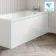 1500 Super Strength Reinforced Acrylic Straight Bath Front Panel
