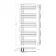 Seville Electric Matt Black Designer Flat Panel Heated Towel Rail 1600x600mm