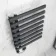 Palermo Electric Anthracite Designer Heated Towel Rail 800x600mm