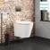 Boston Rimless Wall Hung Toilet With Premium Soft Close Slim Seat