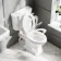 Hudson Traditional Close Coupled Toilet & Pedestal Basin Set - Double Tap Hole