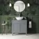 Bermuda Dove Grey Vanity With Oval Counter Top Basin 800mm
