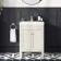 Bermuda Chalk White Basin Vanity 600mm