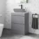 Trent Stone Grey Drawer with Marble Top 600mm - Excludes Counter Top Basin