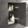 Harper Charcoal Elm Combination Vanity Basin and Miami Toilet 1500mm - Black Accents