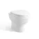 Ohio Gloss White 2-In-1 Combined Wash Basin & Seattle Toilet 500mm