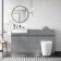 Foster Stone Grey Combination Vanity Basin and Tucson Toilet 1500mm