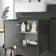 Foster Tungsten Grey Basin Vanity and Back To Wall Toilet Unit 1200mm - Excludes Toilet