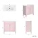 Bermuda Cashmere Pink Basin Vanity 800mm