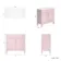 Bermuda Cashmere Pink Cabinet with Marble Top 800mm - Excludes Counter Top Basin