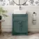 Milos Mystic Green Vanity with Troy Basin 600mm - Traditional Handles
