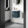 Corsica Inky Blue Wall Hung Slimline Basin Vanity 400mm