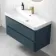 Corsica Inky Blue Basin Drawer Vanity 1000mm