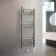 Barcelona Electric Chrome Straight Heated Towel Rail 1200x400mm