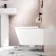 Nevada Rimless Wall Hung Toilet With Premium Soft Close Seat