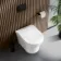Tucson Rimless Wall Hung Toilet With Premium Soft Close Seat