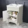 Lucia Chalk White Basin Vanity 630mm