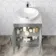 Avon Stone Grey Vanity with Marble Top & Oval Counter Top Basin 600mm