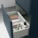 Corsica Inky Blue Slimline Basin Drawer Vanity 500mm