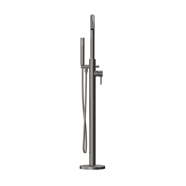 Trent Gunmetal Grey Freestanding Bath Shower Mixer Tap