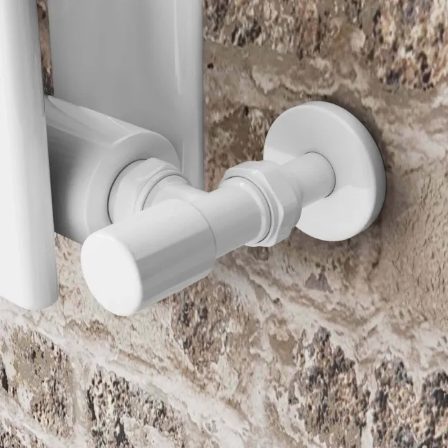 Faro White Double Flat Panel Vertical Radiator 1800x490mm