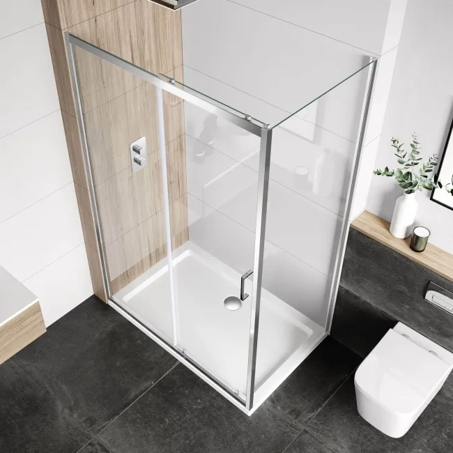 London 6mm Sliding Shower Enclosure 1200x760mm