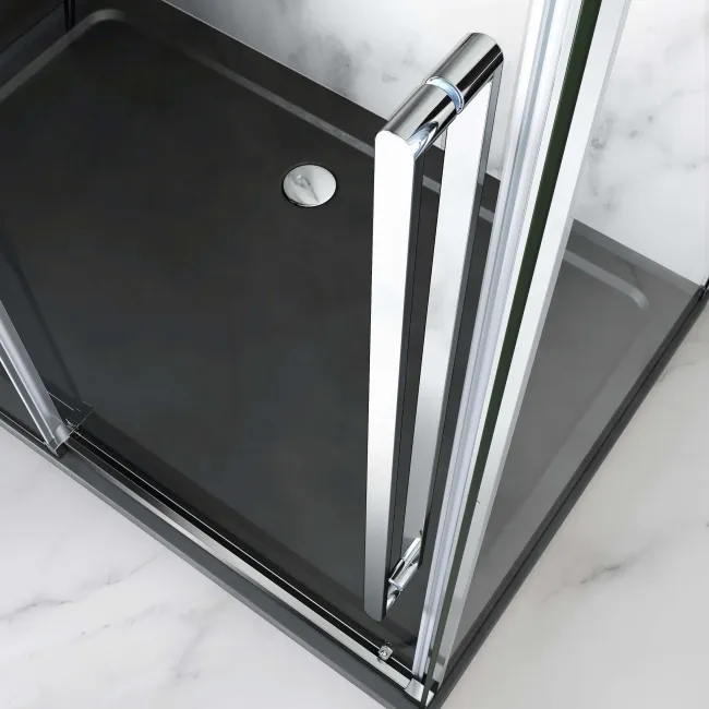 Oslo Premium Easy Clean 8mm Sliding Shower Enclosure 1100x900mm