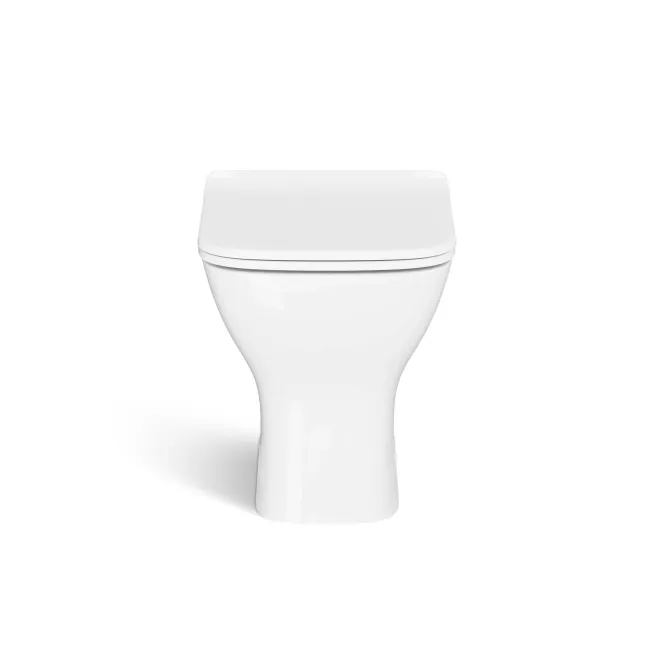 Atlanta Back To Wall Toilet With Soft Close Slim Seat