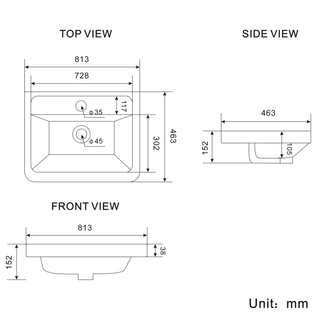Corsica Inky Blue Wall Hung Basin Drawer Vanity 800mm