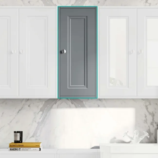 Dove Grey Wall Hung Cabinet 700x300mm