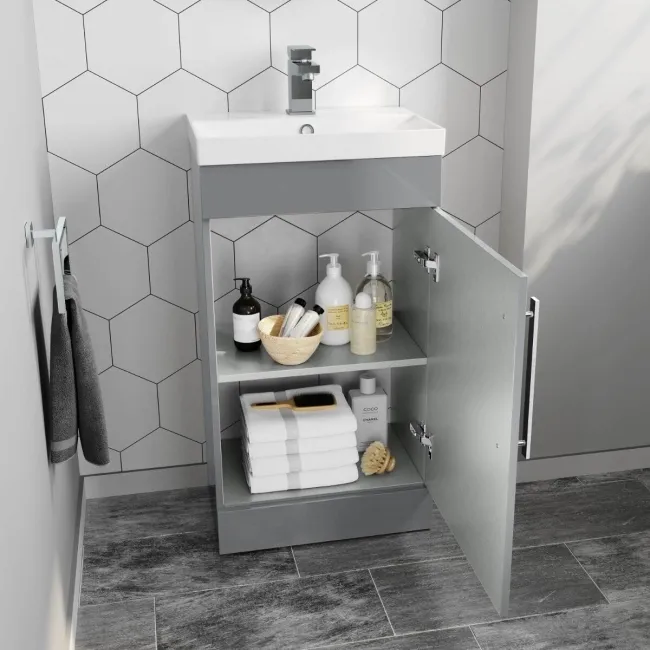 Avon Stone Grey Basin Vanity 450mm