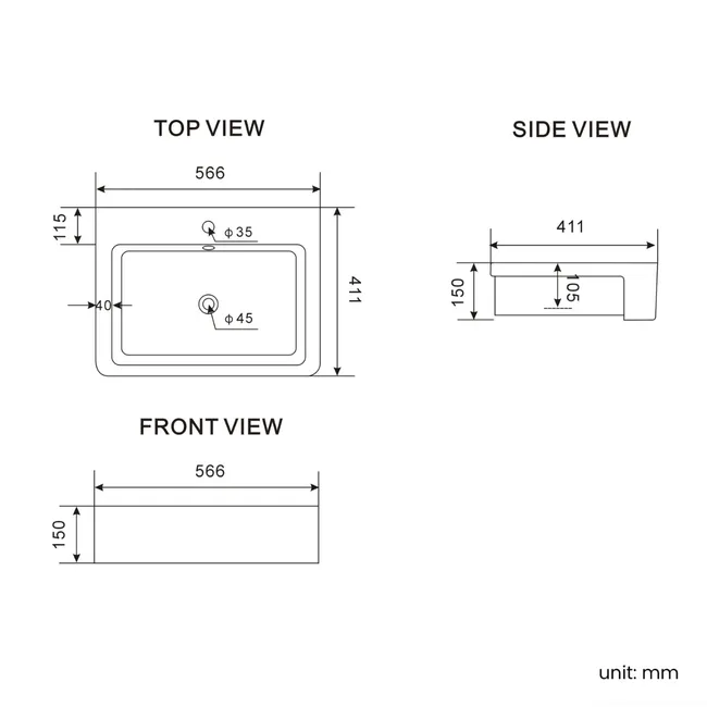 Monaco Chalk White Combination Vanity Basin with Marble Top and Boston Toilet 1500mm - Brushed Brass Accents