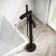 Severn Matt Black Freestanding Bath Shower Mixer Tap