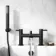 Wye Matt Black Bath Filler & Handheld Shower