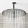 Ballina Premium Ceiling Chrome Round Thermostatic Shower Set - 300mm Head & Hand Shower