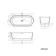 Finsbury 1500mm Freestanding Bath