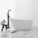 Richmond 1370mm Freestanding Slipper Bath