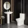 Atlanta Fully Back to Wall Close Coupled Toilet With Soft Close Slim Seat