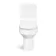 Denver Rimless Fully Back to Wall Close Coupled Toilet With Soft Close Slim Seat