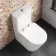 Boston Rimless Comfort Height Close Coupled Toilet With Premium Soft Close Seat