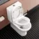 Orlando Rimless Fully Back to Wall Close Coupled Toilet With Soft Close Seat