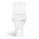 Orlando Rimless Close Coupled Toilet With Soft Close Slim Seat
