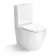 Utah Rimless Close Coupled Toilet With Premium Soft Close Seat